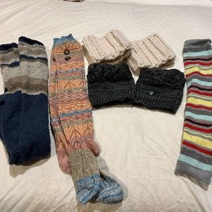 Socks and cuffs for boots